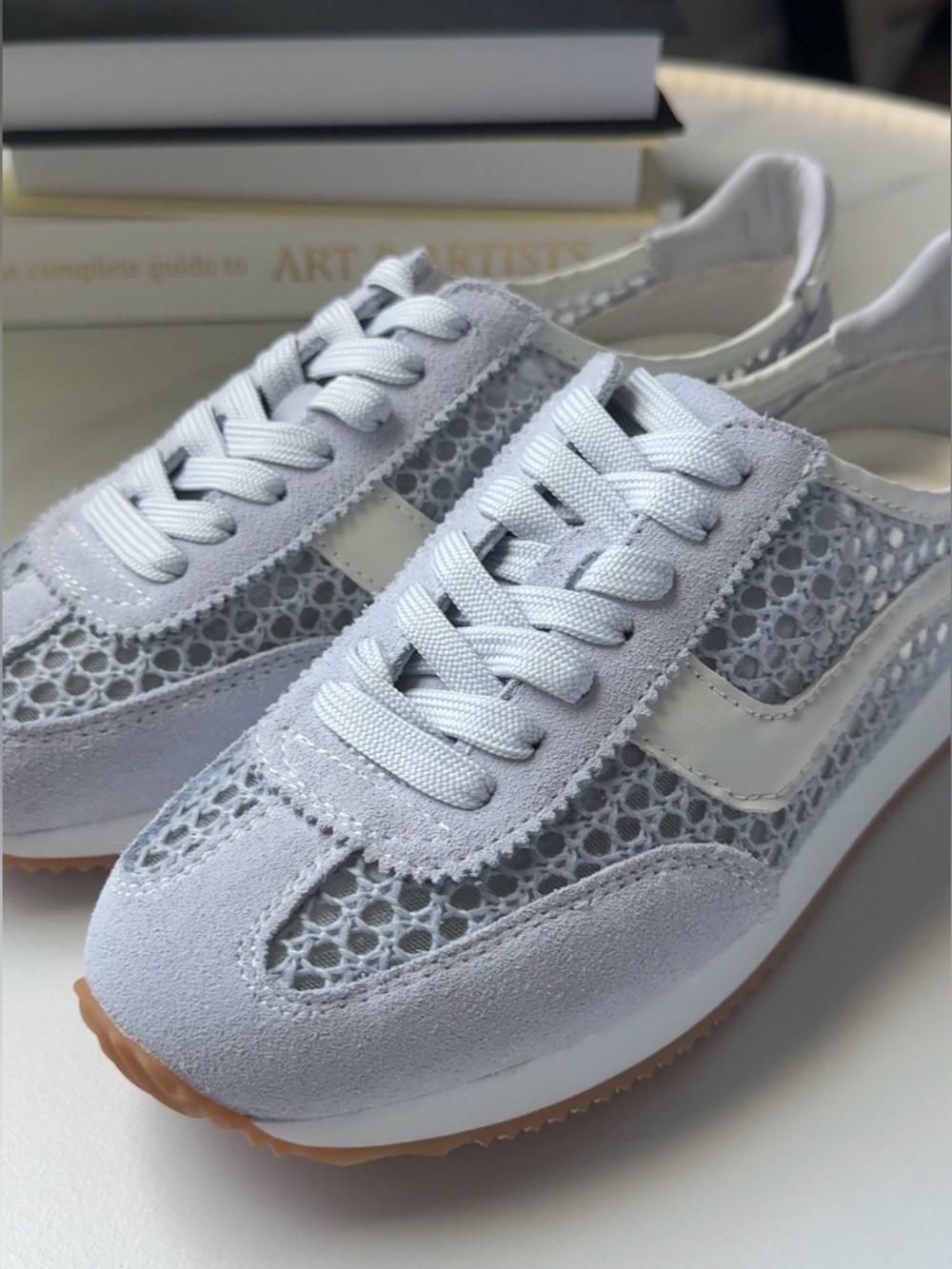 Bearpaw Women's Light purple Lace-Panel Casual Sneakers - NEW AND COMFY
